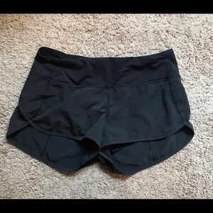 Lululemon Black Athletic Shorts